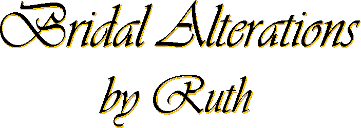 Bridal Alterations by Ruth