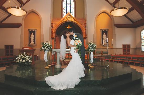 Elaine's wedding gown, Bridal Alterations by Ruth