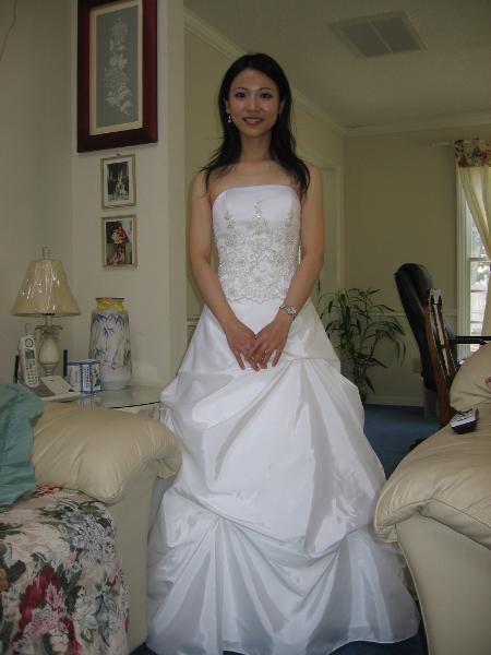 Wedding dress alteration by Ruth, Bridal Alterations by Ruth in Raleigh NC