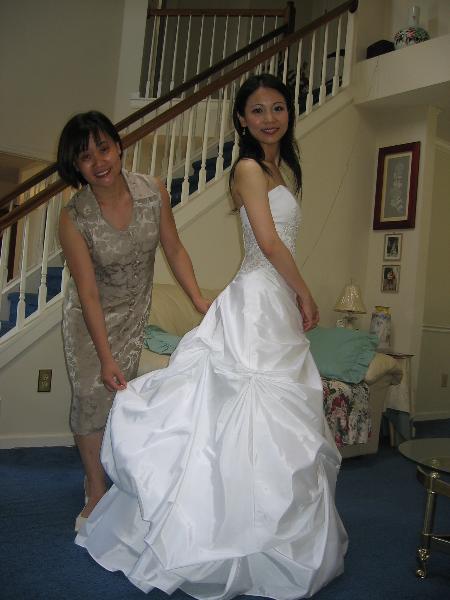 Wedding dress alteration by Ruth, Bridal Alterations by Ruth in Raleigh NC