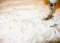 Ruth custom alters gowns to fit the way you want