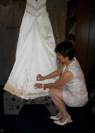 Professionally Tailored gown by Bridal Alterations by Ruth 