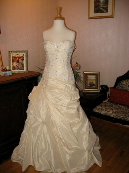Wedding dress alterations, over bustle by Bridal Alterations by Ruth