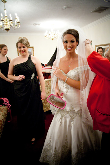 Miss North Carolina's wedding gown altered by Ruth