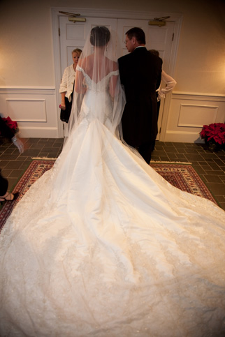 Miss North Carolina's wedding gown altered by Ruth